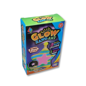 Arena Fosforescente Glow Sand Art para Niños – Juego Creativo Luminoso