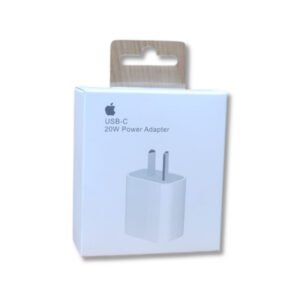 Cargador Apple 20W USB-C Power Adapter – Adaptador de Carga Rápida para iPhone y iPad