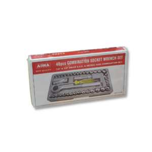 Juego de Llaves Tubo 40 Piezas Combination Socket con Criquet