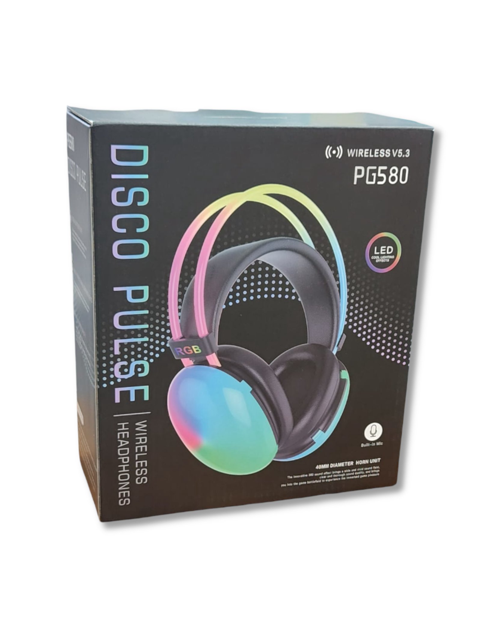 auriculares inalámbricos PG580 RGB