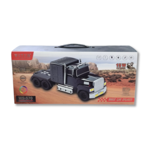 Parlante Bluetooth Portátil WSTER WS-570 Diseño Camión 15W