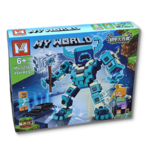 Bloques de construcción My World tipo Lego MG1256 – Figura armable 494 piezas