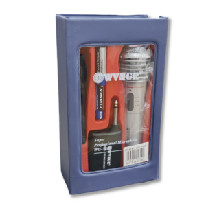 Micrófono Profesional WVNGR WG-388E Inalámbrico con Receptor