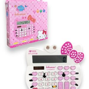 Calculadora Hello Kitty Ktkumao 12 Dígitos – Diseño Infantil Rosa