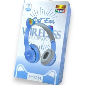 Auricular Gatito Cat Ear RGB Inalámbrico – Varios Colores P47M