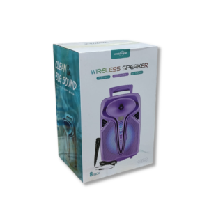 Parlante Bluetooth Portátil GTS-2080 8″ Greatnice con Micrófono