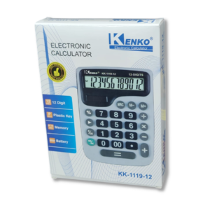 Calculadora Kenko KK-1119-12 – Electrónica 12 Dígitos con Memoria