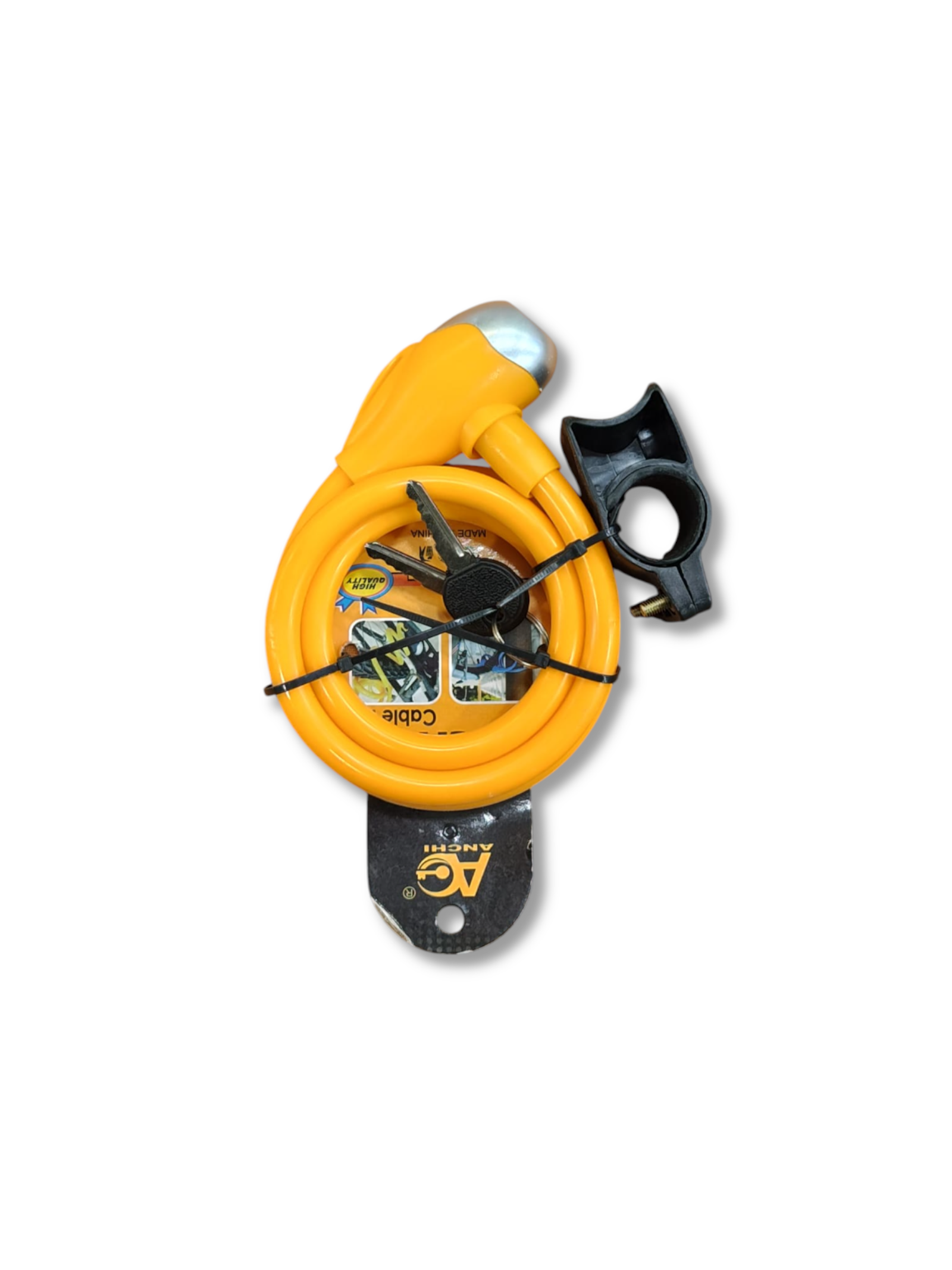 Linga para Bicicleta con Llave Anchi VS-851 Cable Antirrobo