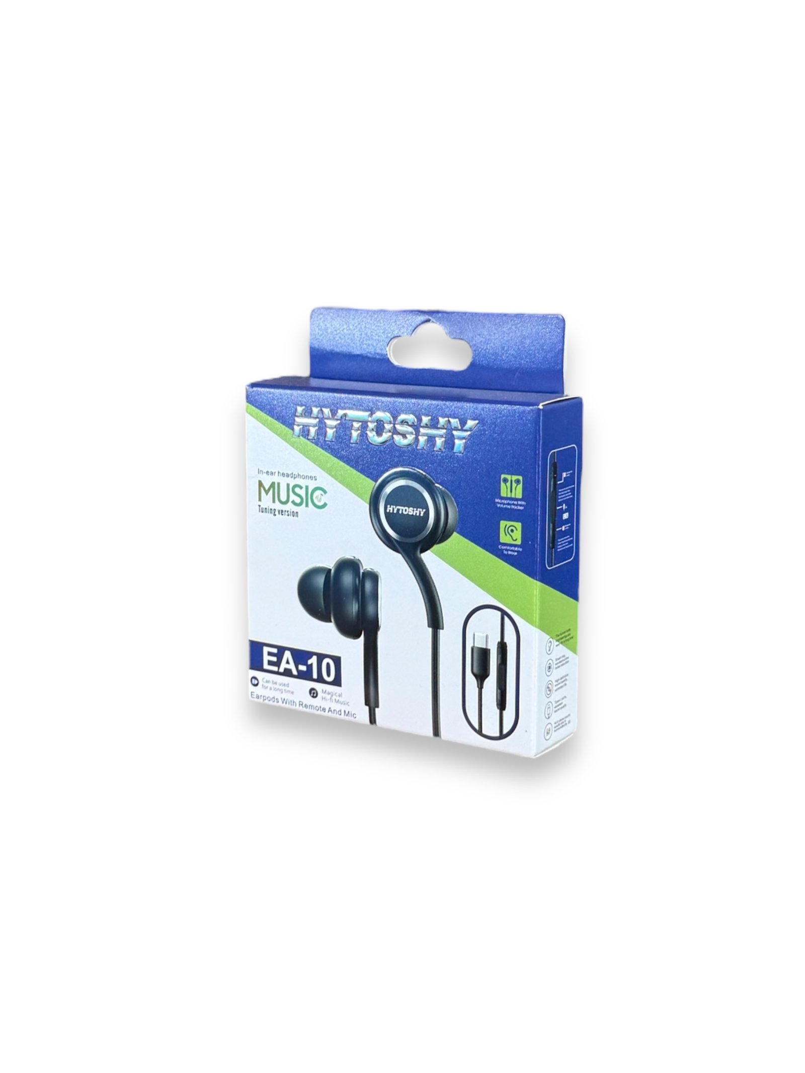 Auricular Tipo C Hytoshy EA-10 con Micrófono y Control – Sonido HD