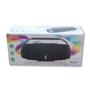 Parlante Bluetooth Portátil Potente Noga NG-BT610 10W con Luces LED