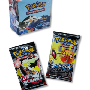 Cartas Pokémon Edición Limitada Fulgor Negro y Llama Blanca Caja x36 Sobres