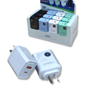 Cargador Ultra Rápido Hytoshy 20W USB + USB-C PD
