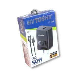 Cargador Ultra Rápido 50W USB-C PD – Hytoshy HY-50W