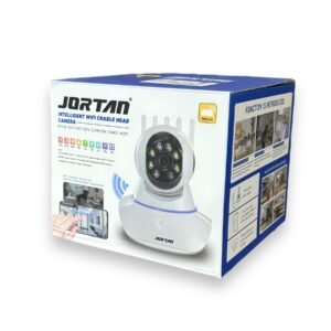 Cámara de Seguridad Inteligente WiFi JORTAN – Interior con Bluetooth