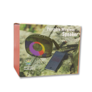 Parlante Bluetooth Portátil Joyous Sound S577+ con Luces RGB y Sonido Potente