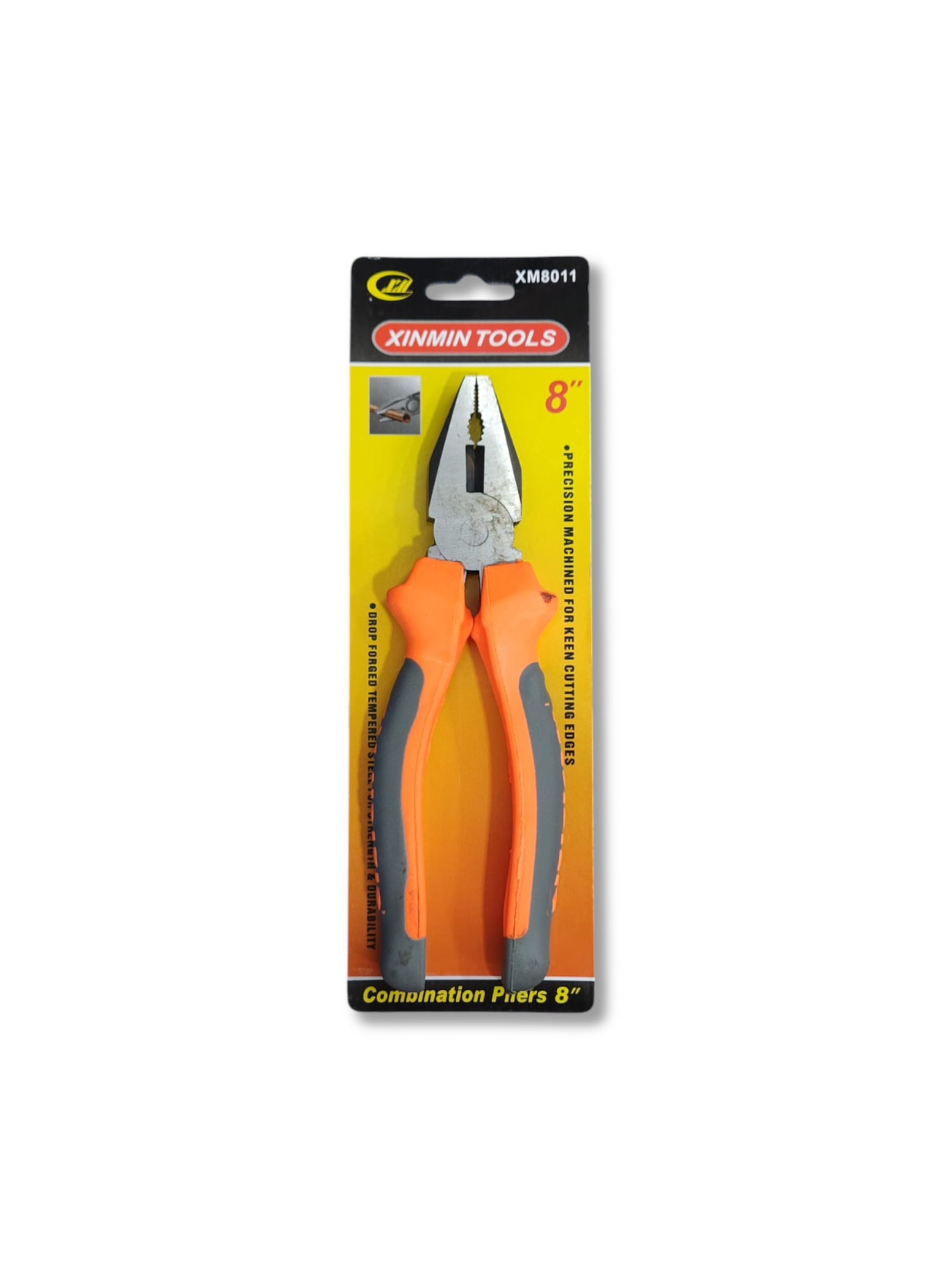 Pinza Universal Xinmin Tools 8″ – Alicate Combinado Profesional XM8011