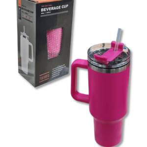 Taza Térmica Beverage Cup 40 oz (1200 ml) con Manija y Sorbete