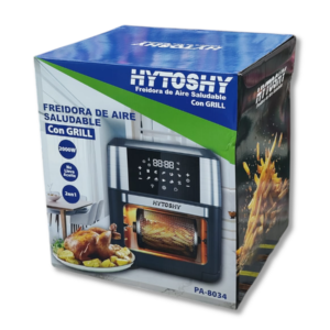 Freidora de Aire con Grill 2000W Hytoshy PA-8034 – 2 en 1