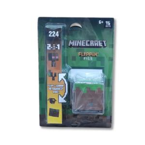 Figura Minecraft Flippin Figs 2 En 1 Blíster x1