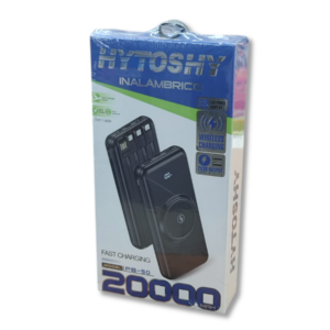 Power Bank 20000mAh PB-50 Inalámbrico – Cargador Portátil Rápida Carga